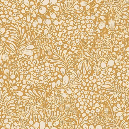 Midbec Lina II - Siv Dark Yellow - Geel   5901638006394   Behang