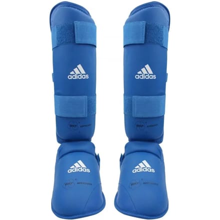 Verwijderbare scheen- en voetbeschermer voor karate adidas