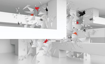 Abstract Art Photo Wallcovering