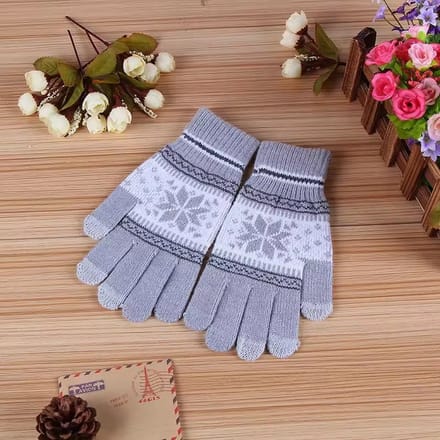 Winter Handschoenen Heren - Handschoenen Dames - Touchscreen Windproof Onesize Stretch Zacht