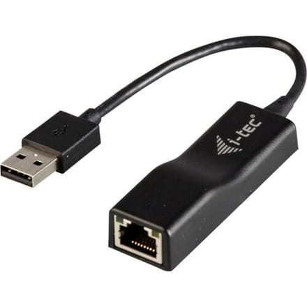 i-Tec ADVANCE Series USB 2.0 Fast Ethernet Adapter Netwerkadapter 10 / 100 MBit/s USB-A 2.0