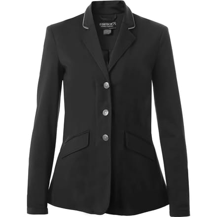 Wedstrijdjacket van jersey voor meisjes Equetech Deluxe