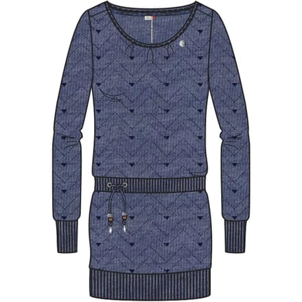 Damesjurk met lange mouwen Ragwear Alexa Zig Zag