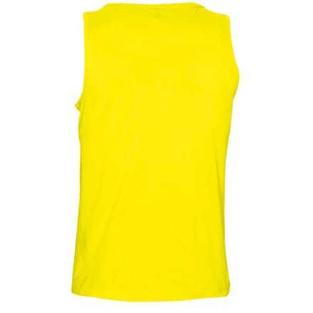 SOLS Heren Justin Mouwloze Tank / Vest Top (Citroen)