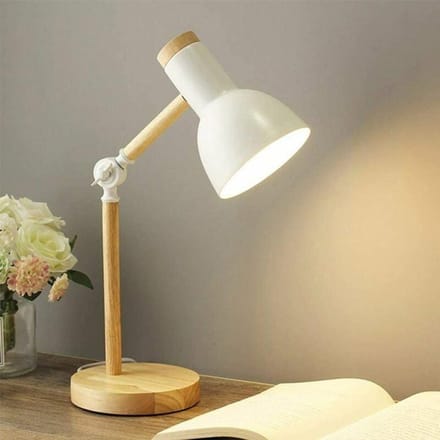 Nachtlampje - Groot formaat - E27 fitting - Wit LED-licht - Retro metalen materiaal - Flexibel en mooi