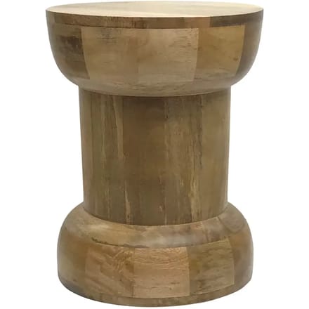 Leitmotiv Bijzettafel Decente - Naturel - 35x35x45.5cm - Modern