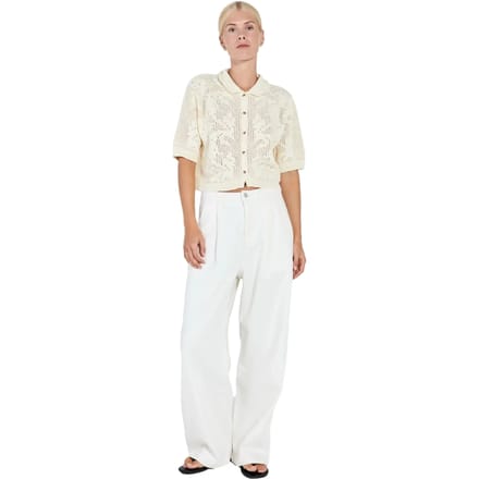 Vrouwen wide leg jeans Norr Kenzie Pleat