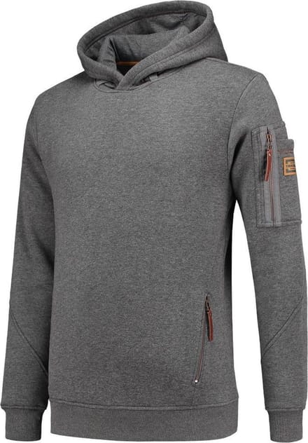 Tricorp Sweater Premium Capuchon  304001 Grijs  - Maat XL