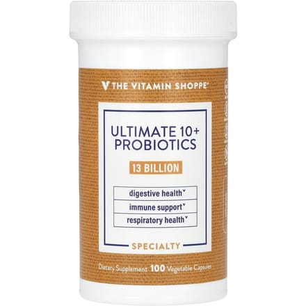 Ultimate 10+ Probiotic, 13 miljard, 100 vegetarische capsules