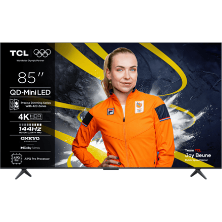 TCL 85Q6C - 85 inch - 4K QD-MiniLED - 2025 - Smart TV