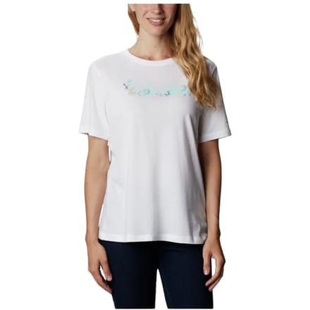 Dames-T-shirt Columbia Bluebird Day Relaxed Crew Neck