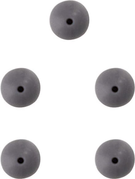 Durable Siliconen Kralen 12mm 5 stuks 004 Grey