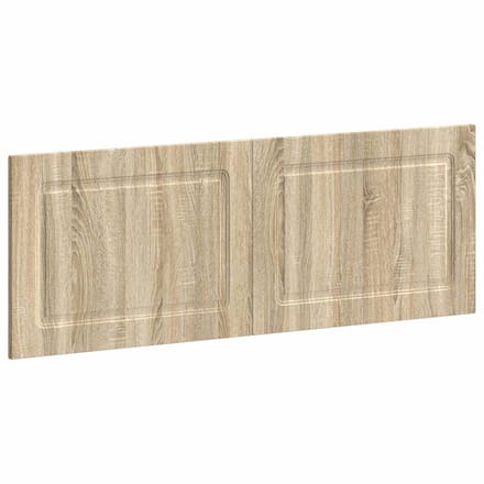 vidaXL - Wandgemonteerd - Hoofdbord - UTRECHT - Sonoma - Eiken - Bewerkt - hout