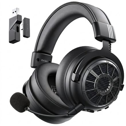 Gaming Headset Draadloos 7.1 Surround Sound – PS5 PC Xbox Switch - Met Microfoon – 100u Batterij – EKSA StarEngine Pro