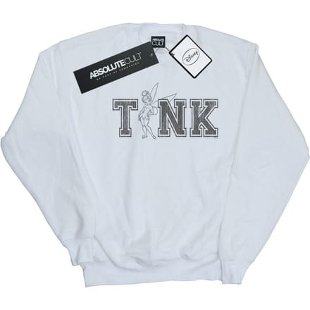 Disney Dames/Dames Tinker Bell Collegiate Tink Sweatshirt (Wit)