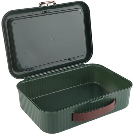 Boîte de Rangement de Documents Multifonctionnelle Grande Capacité Doublure Deux Couches Organisateur de Certificats Maison