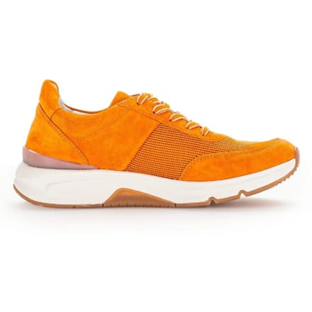 Gabor rollingsoft sensitive 46.897.31 - dames rollende wandelsneaker - Oranje - maat 36 (EU) 3.5 (UK)