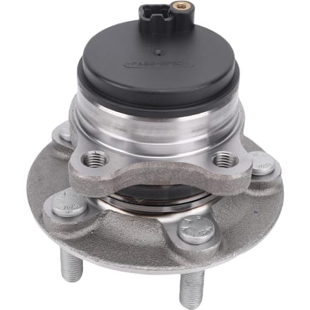 Roulement de moyeu de roue arrière 1940365 5 trous de goujons Structure solide Alliage d'aluminium Remplacement pour Mondeo Mk5 2014 2019 gray