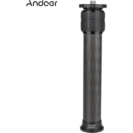 ER322C 32 mm buisdiameter koolstofvezel statiefverlenger 2-delige middenkolomverlenging 22mm gray