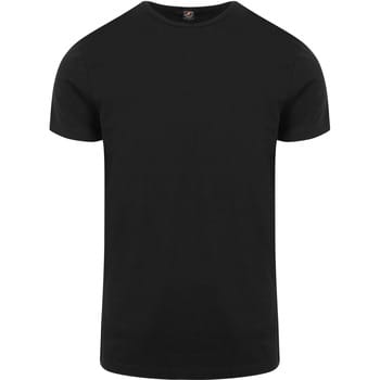 Suitable Ota T-shirt O-hals Zwart 2-Pack - Maat XXL - Heren - Basic T-shirt - Ondershirt