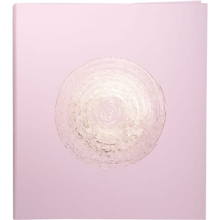 Fotoalbum Exacompta 29x32cm 60 witte pagina's Ellipse roze