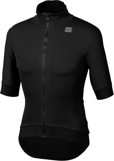 Fietsjack Sportful Men Fiandre Pro Jacket Short Sleeve Black-XXXL