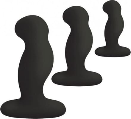 Nexus G-Play Trio - Buttplug set - Zwart