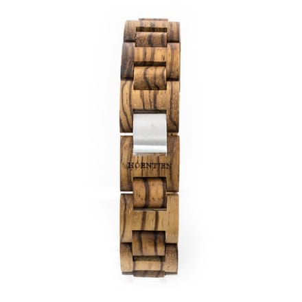 Hoentjen, houten armband - Zebrano, 18mm