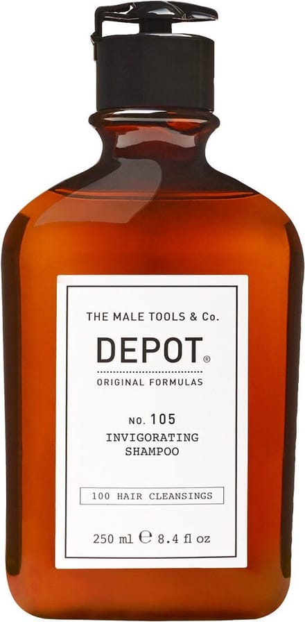 Depot 105 Invigorating Shampoo 250ml - Voor Verzwakt en breekbaar haar