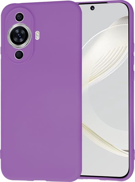 Hoesje geschikt voor Huawei nova 12s - Techsuit Soft Flex Silicone Back Cover - Purple