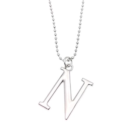Ketting Met Letter - N