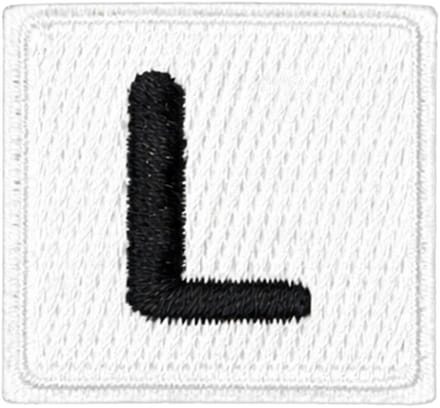Fjesta© Oeteldonk embleem - Scrabble stijl letter L