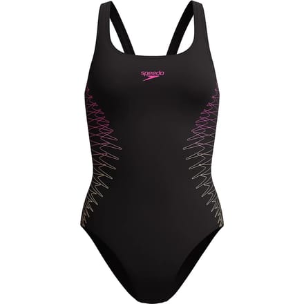 Dames zwempak uit 1 stuk Speedo Placem Muscleb