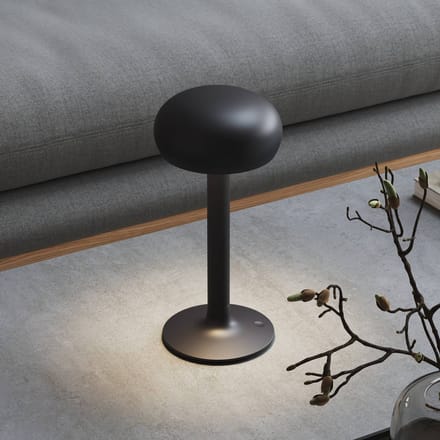 Eva Solo - Emendo TafelLamp Oplaadbaar - Aluminium - Zwart