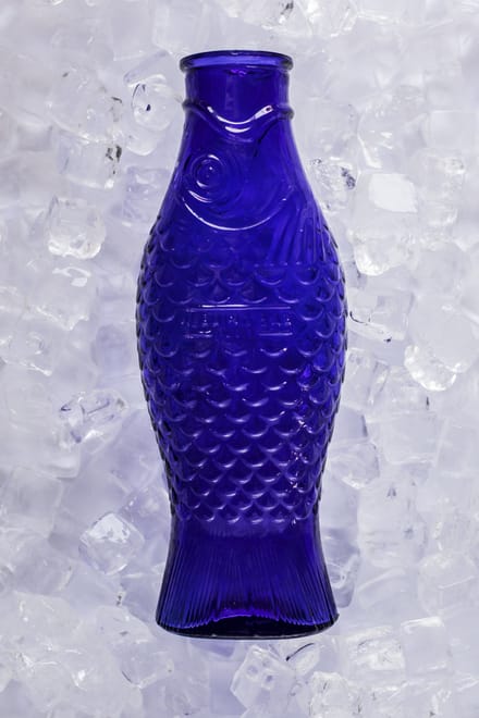 Serax - Paola Navone Fish & Fish - Karaf - Kobaltblauw - 85cl