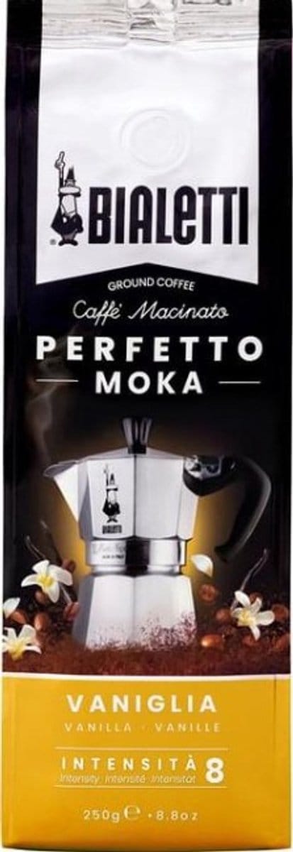 Bialetti Perfetto Mokka Caffe Macinato Vaniglia 1,5kg (6x250g)