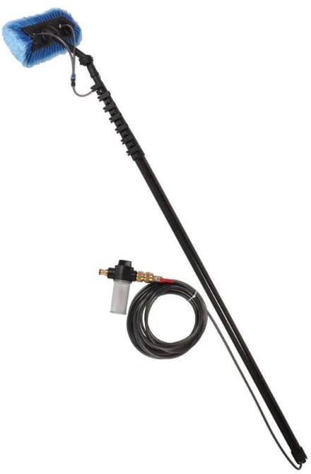 Talen Tools - Wasborstelset - Telescopisch - Incl. slang - Carbon - 175-900 cm