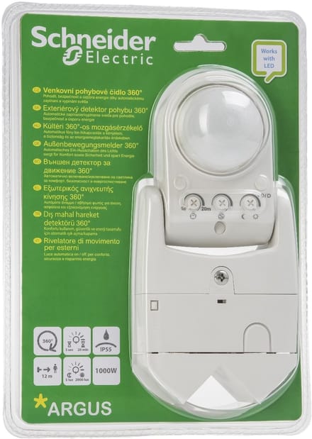 Merten ARGUS Aussenbewegungsmelder Standard 360 - wit (CCT56P008)