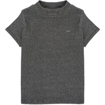 Guess  T-shirt Korte Mouw RIB LUREX SS T-SHIRT