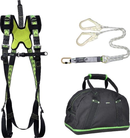 Kratos valbeveiligingset Pro voor de steiger / bouw