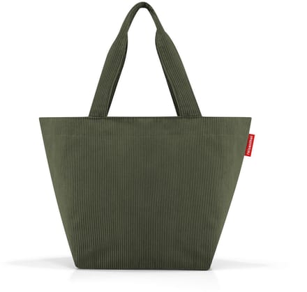Reisenthel Shopper M Handtas Shopper - 15L - Cord Dark Macha Groen