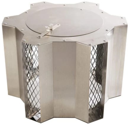 Ventura Schoorsteenkap Optimus RVS Groot