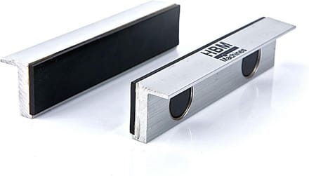 HBM 100 mm Aluminium Opzetbekken met Rubber