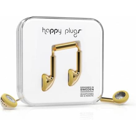 Happy Plugs Earbud - In-ear oordopjes - Goud