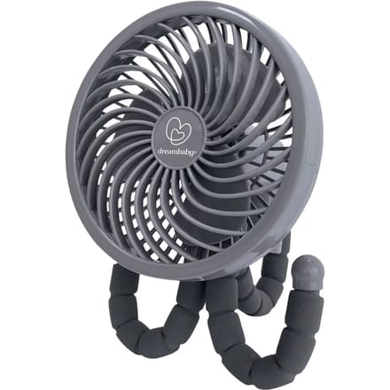 Dreambaby Smart-Grip Deluxe Ventilator | Grijs