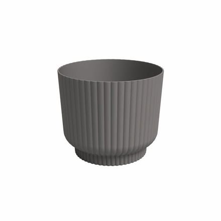 Bloempot - ARTEVASI - Miami Wavy - 30 cm - 13 L - Antraciet