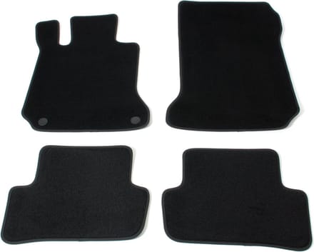Automatten voor Mercedes C-klasse W204 (2007-2014) - 4-delig - Velours
