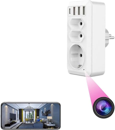Verborgen Camera - Spy Camera - Spionage - Beveiliging Camera