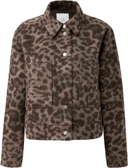 Leopardprint Jas Dames QS
