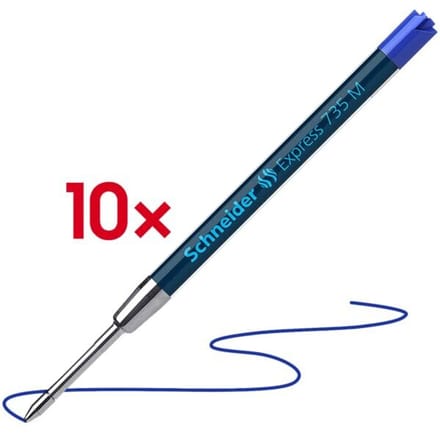 SCHNEIDER navulling groot formaat Express 735, blauw
